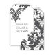 Damask Hanging Gift Tags with Organza Bags Image 9 of 13